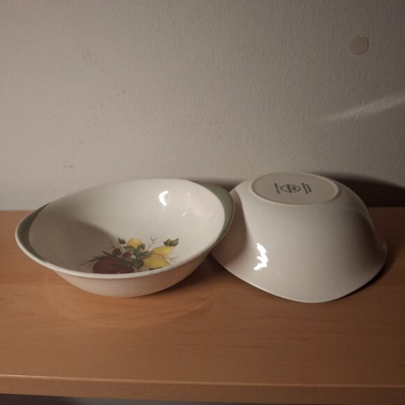 Vtg Wedgwood Covent Garden Soup/Cereal Bowls (2) 1960s - Picture 4 of 5